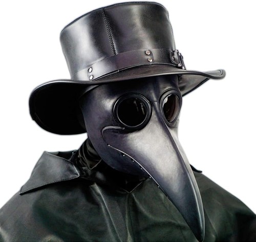 Pestmaske latex maske für - maske,