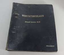 Werkstatthandbuch / Reparaturanleitung Peugeot 204 304 Diesel Motor XLD von 1970