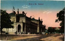 Postcard postcard Bonn station