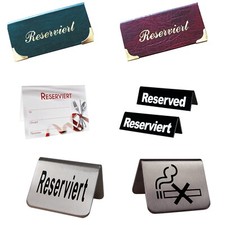 Tischaufsteller Gastro