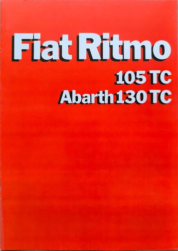 Fiat ritmo abarth 130tc - fiat,