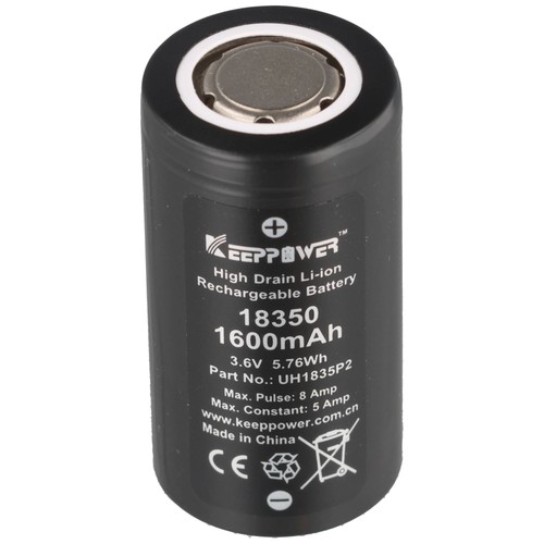 Ion 18350 1600mah - li-ion, volt