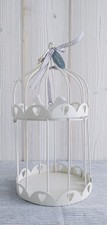  Vogelkäfig Metallkäfig Dekokäfig creme Fil de fer neuw. im chic antique Look 