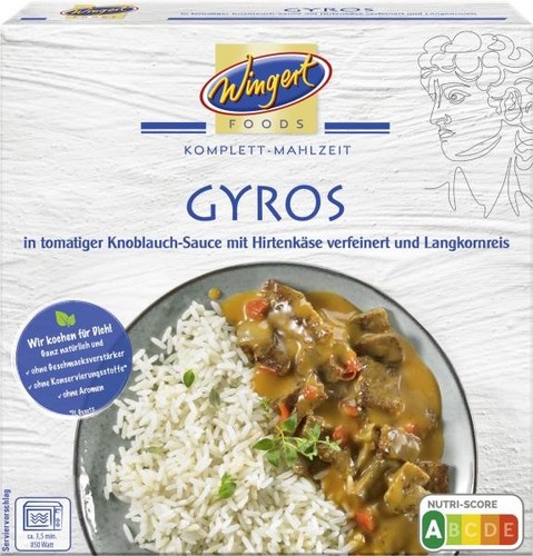Wingert gyros pfannne mit - gyros,