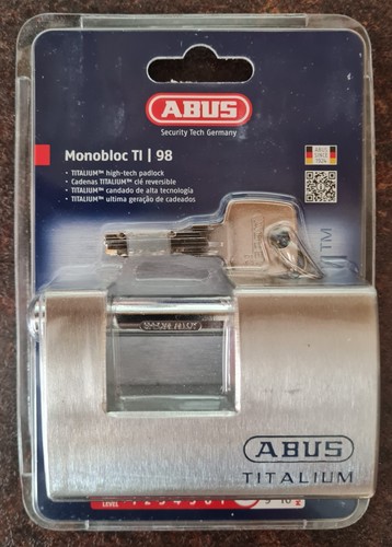 Abus titalium monoblock - monoblock, 98ti