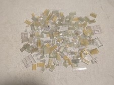 Lego transparente, weiß durchsichtige Bausteine, 400g, Set 3