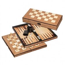 Chess Backgammon Checkers Set