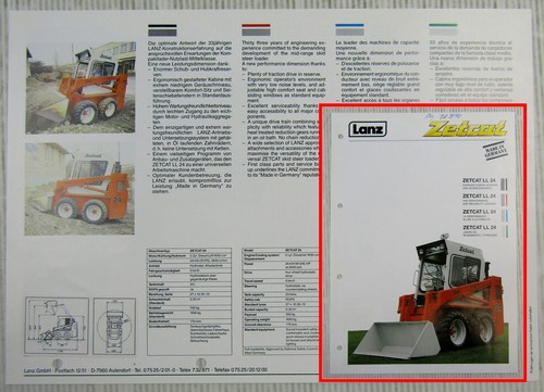 Prospekt lanz zetcat ll24 - zetcat,