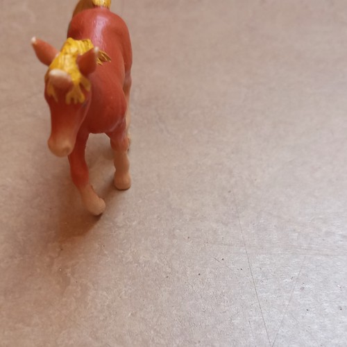 Schleich pferdefigur rot mit - schleich,