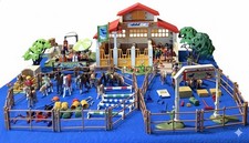 Playmobil Country Ponyhof 4190 Springplatz 4185 Pferde Waschplatz 5225 Zubehör