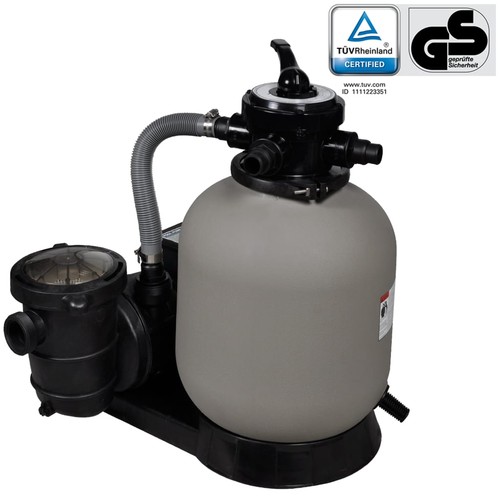 Sandfilterpumpe 600w 17000l - 600w, 17000l/h