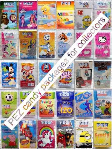 Pez candy boxes - 🍬📦,