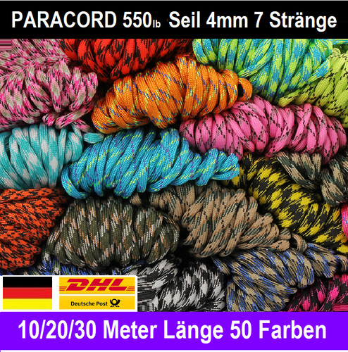 Paracord seile 550lb - seile,
