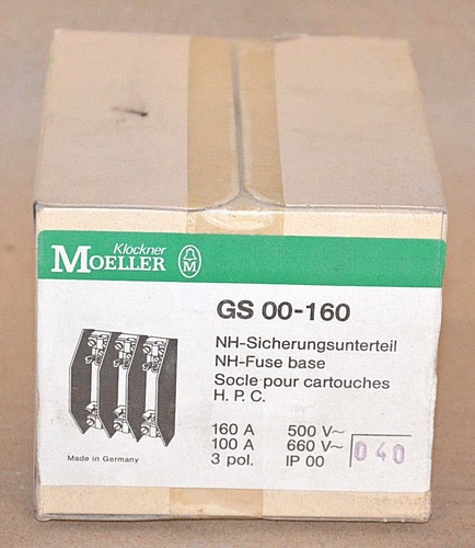 Klöckner moeller 160 nh - gs,