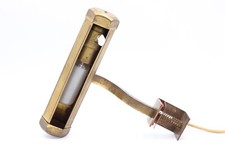 Alte Piano Klavier Bilder Lampe aus Messing 20er 30er D.R.P. Nr. 466084 Vintage