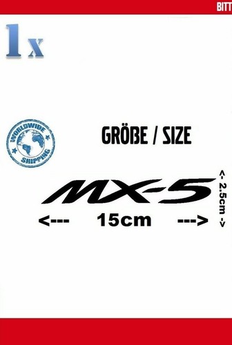 Mazda 25x150mm aufkleber - mazda,