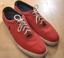 Ralph Lauren Segelschuhe Rot