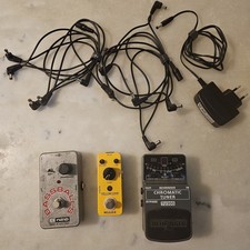 ⚠️ Diverse Gitarren Bass Effekte Pedale Tuner Compressor Autowah & Daisy Chains