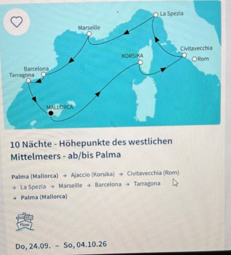 Kreuzfahrt mit der neuen mein - kreuzfahrt,