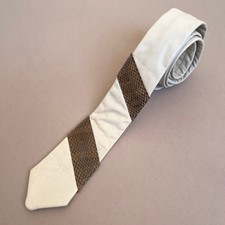 Vintage 80er schmale Krawatte