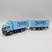 Herpa 184052 1:87 Mercedes Benz SK Getränkekoffer Hängerzug Selters Wasser *OVP*