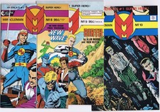 MIRACLEMAN # 8, 9, 10 US Comics 1986 Alan Moore