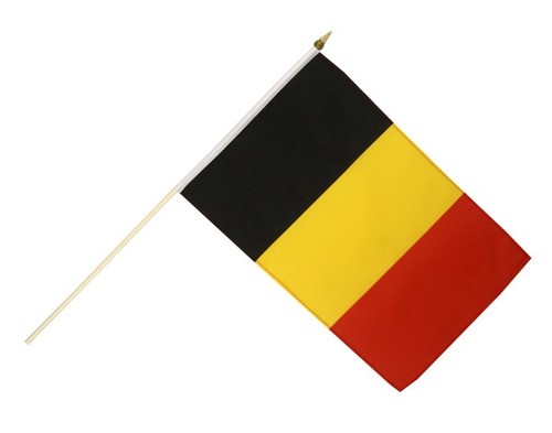 Belgien stockflagge flaggen - stockflagge,