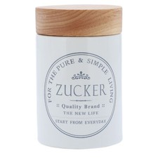 Zuckerdose keramik weiß - keramik,