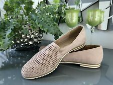 Marco Tozzi Damen Schuhe Ballerinas Flachschuhe Lachsfarbe Gr. 38 / 38,5