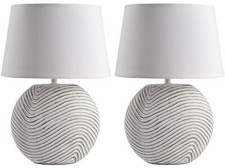 2er Set Tischlampen Modern