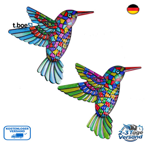 Kolibri wanddekoration - kolibri, 2