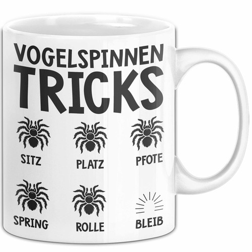 Spinne vogelspinne tier tasse - spinne,