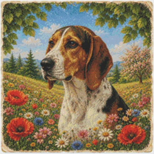 Treeing walker coonhound welpe - walker,