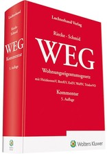 WEG Kommentar: Wohnungseigentumsgesetz mit HeizkostenV, BetrKV, EnEV, WoFlV  Tri