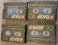 4x BASF 90 Chromdioxid Super