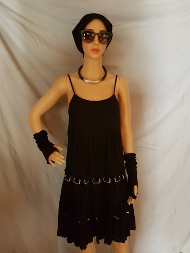 Diesel black gold kleid - gold,