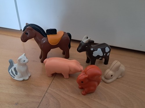 Playmobil 123 bauernhof tiere - playmobil,