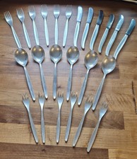 WMF Besteck Stockholm 24 teilig versilbert Patent 90 Messer Gabel Löffel usw.