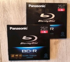 2x Panasonic Blu-ray-Disc