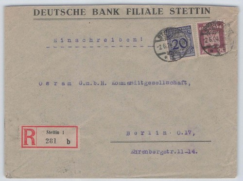 Reich brief deutsche bank - d.,