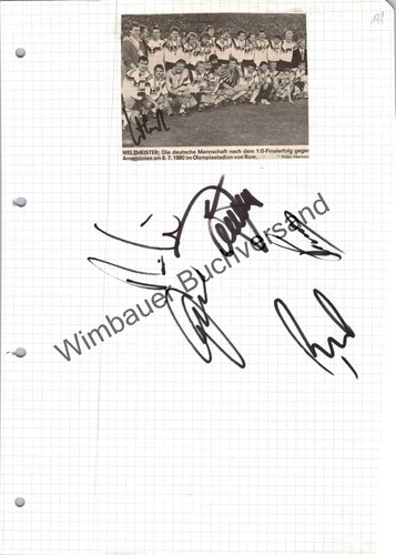 Original autogramme deutsche - 6,