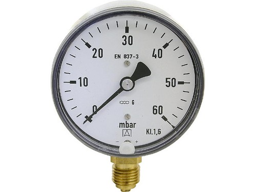 Kapselfedermanometer 4 - kapselfedermanometer, kp