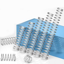 0,8mm Druckfeder Länge 10mm-305mm,304 Edelstahl Druck Kleine Federn,6-14mm Feder