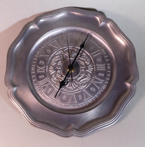 Zinn wanduhr kaminuhr - zinn, wanduhr,