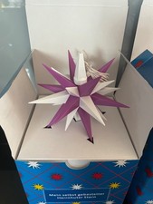 Bastelstern Stern Violett &