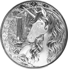 Fiji  1 Dollar 2025 Unicorn