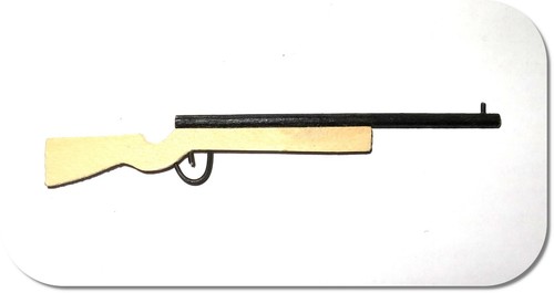 Miniatur gewehr jagdgewehr - miniatur, gewehr,