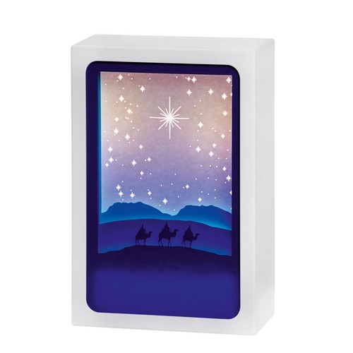 Papier diorama mit led - diorama,