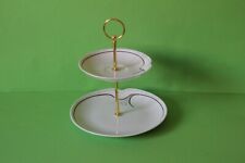 zauberhafte zweistöckige Etagere Teller Kaiser Porzellan Domino Helsinki 112441