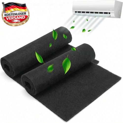 Aktivkohlefilter set 120x20cm - aktivkohlefilter,